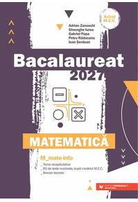 Copertă produs Bacalaureat 2027. Matematică. Mate-Info