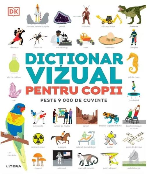 Dicționar vizual pentru copii - Hardcover - Dorling Kindersley (DK) - Litera
