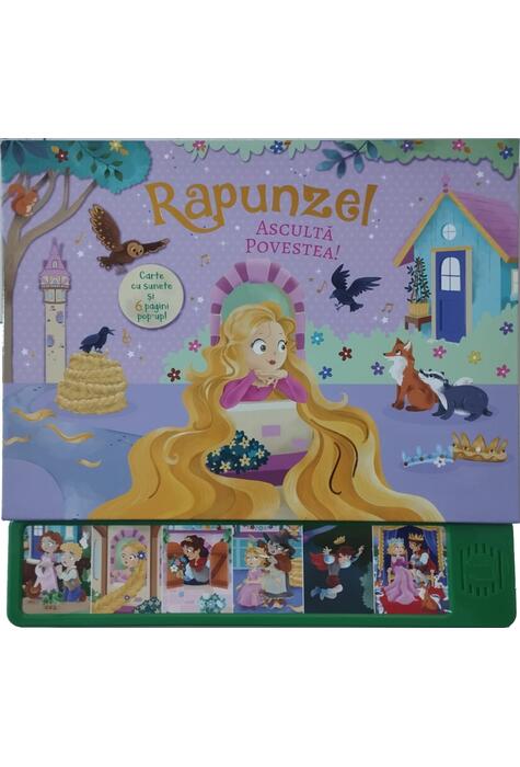 Copertă produs Rapunzel: ascultă povestea + pop-up