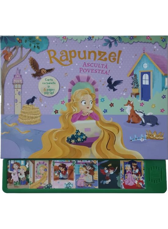 Copertă produs Rapunzel: ascultă povestea + pop-up - gallery big 1