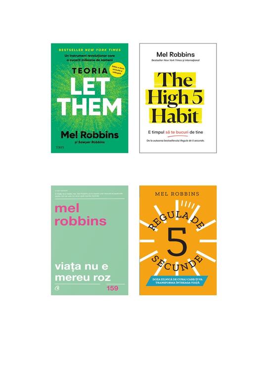 Copertă produs Pachet autor &ndash; Mel Robbins - gallery big 5