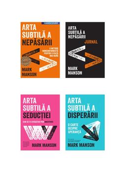 Copertă produs Pachet autor &ndash; Mark Manson