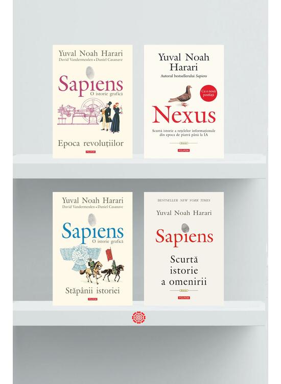 Copertă produs Pachet autor - Yuval Noah Harari - gallery big 1