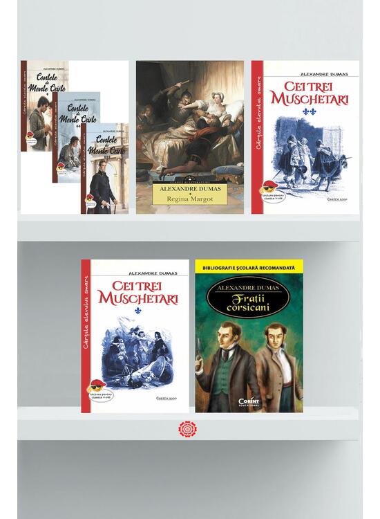 Copertă produs Pachet autor &ndash; Alexandre Dumas - gallery big 1