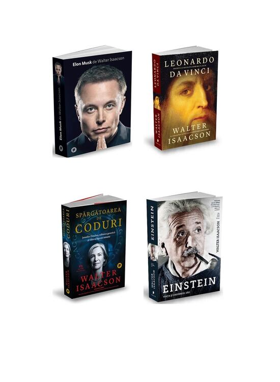 Copertă produs Pachet autor - Walter Isaacson - gallery big 5
