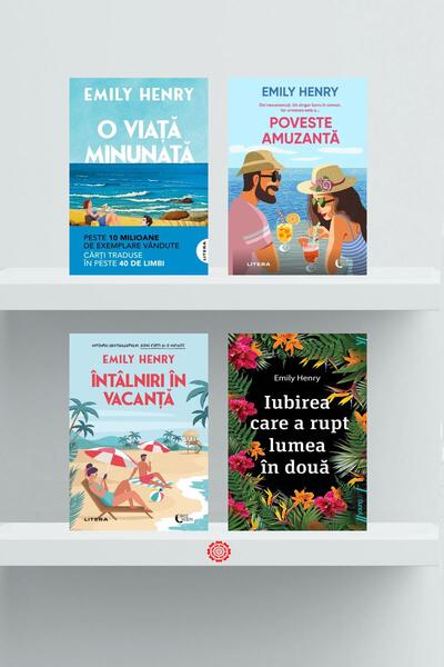 Pachet autor – Emily Henry - Paperback brosat - Emily Henry - Litera