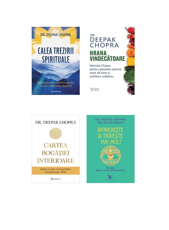 Copertă produs Pachet autor &ndash; Deepak Chopra - gallery big 4