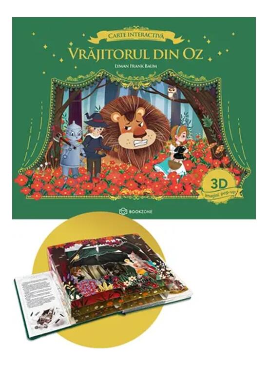 Copertă produs Vrăjitorul din Oz - Ediție interactivă Pop-up - gallery big 1