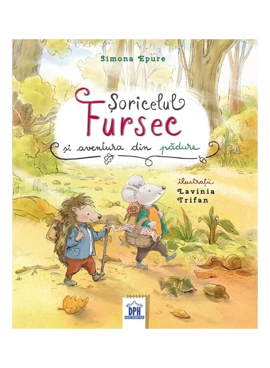 Copertă produs Șoricelul Fursec și aventura din pădure - gallery big 1