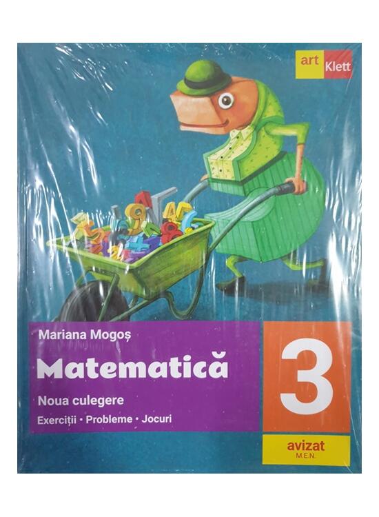 Copertă produs Noua culegere de matematică pentru clasa a III-a. Exerciţii, probleme, jocuri - gallery big 1
