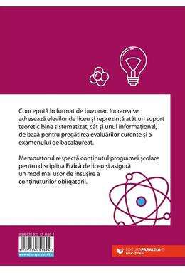 Copertă produs Memorator de Fizică pentru liceu