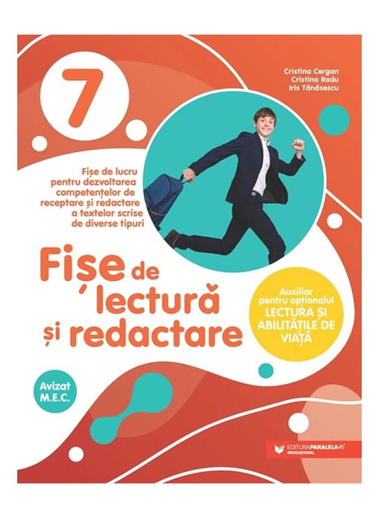 Copertă produs Fișe de lectură și redactare. Clasa a VII-a - gallery big 1