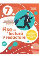 Imagine produs Fișe de lectură și redactare. Clasa a VII-a