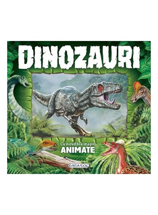 Copertă produs Carte cu imagini animate - Dinozauri - gallery big 1