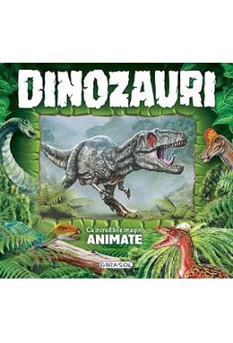 Copertă produs Carte cu imagini animate - Dinozauri
