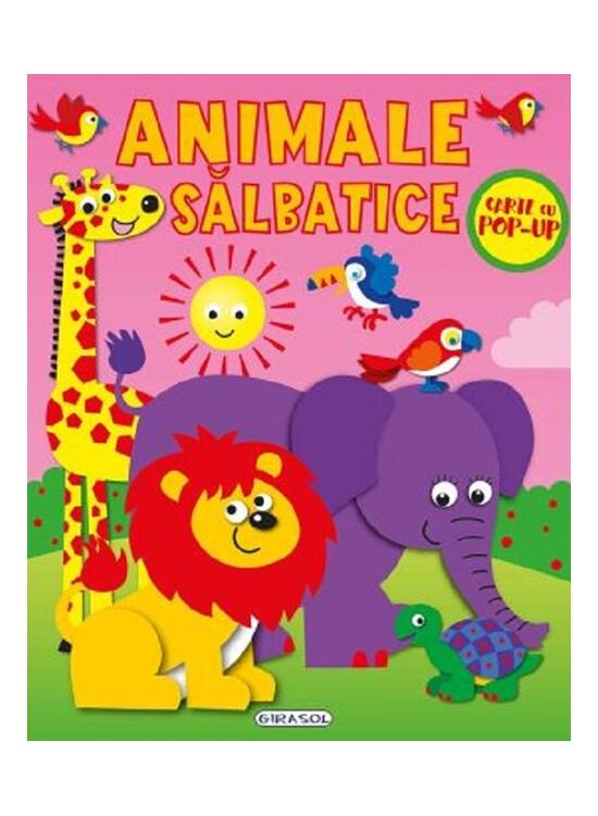 Copertă produs Carte cu pop-up - Animale sălbatice - gallery big 1