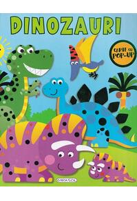 Copertă produs Carte cu pop-up - Dinozauri
