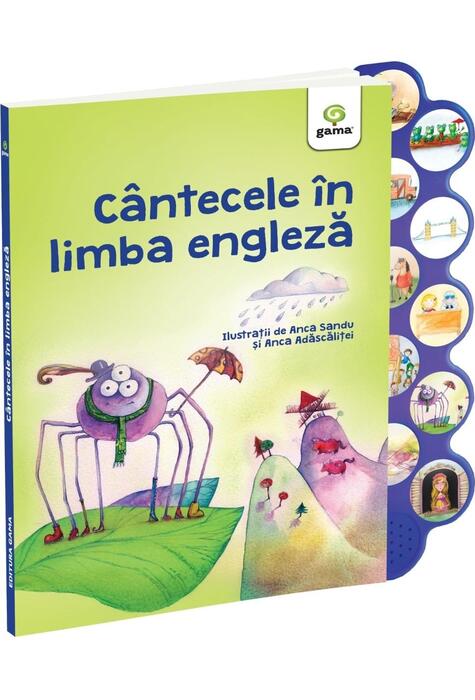 Copertă produs C&acirc;ntecele &icirc;n limba engleză