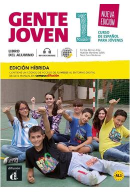 Copertă produs Gente joven 1 Nueva edici&oacute;n - Edici&oacute;n h&iacute;brida - Libro del alumno