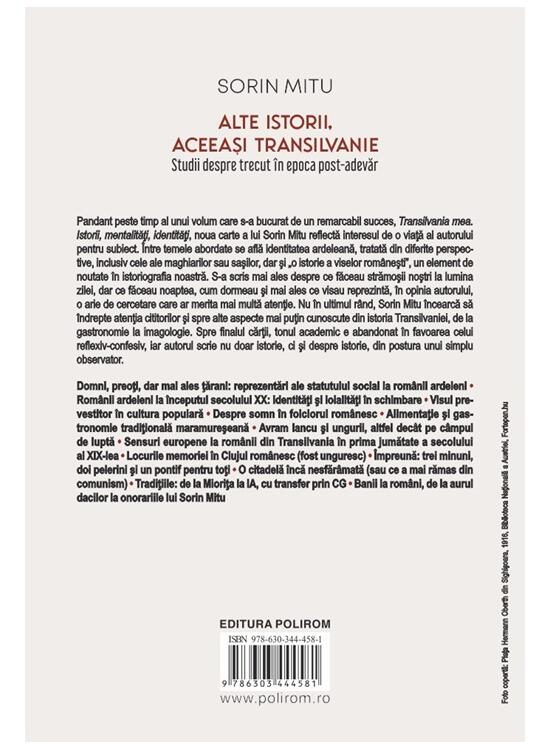 Copertă produs Alte istorii, aceeaşi Transilvanie - gallery big 2