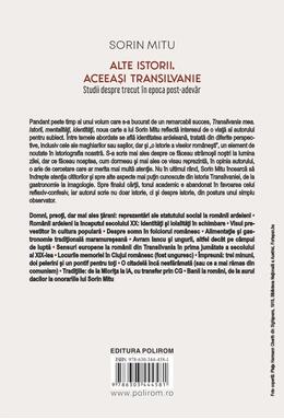Copertă produs Alte istorii, aceeaşi Transilvanie
