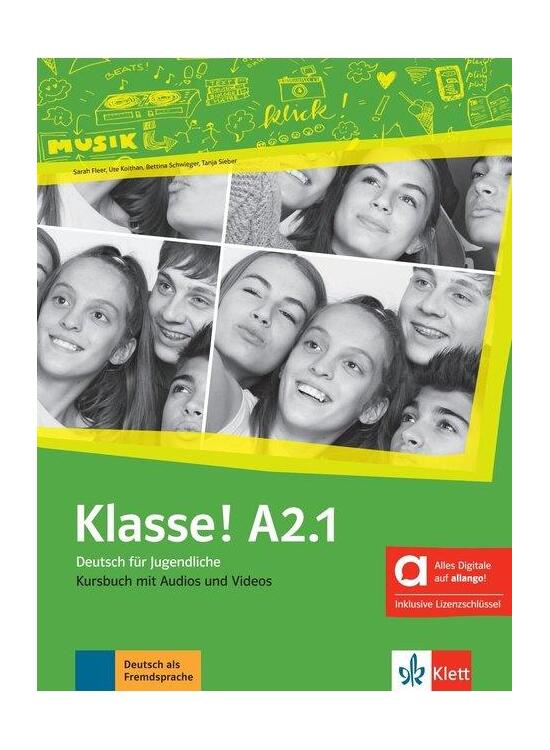 Copertă produs Klasse! A2.1 &Uuml;bungsbuch mit Audios inklusive Lizenzschl&uuml;ssel allango (24 Monate) - gallery big 1