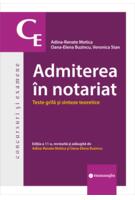 Imagine produs Admiterea &icirc;n notariat. Teste grilă și sinteze teoretice