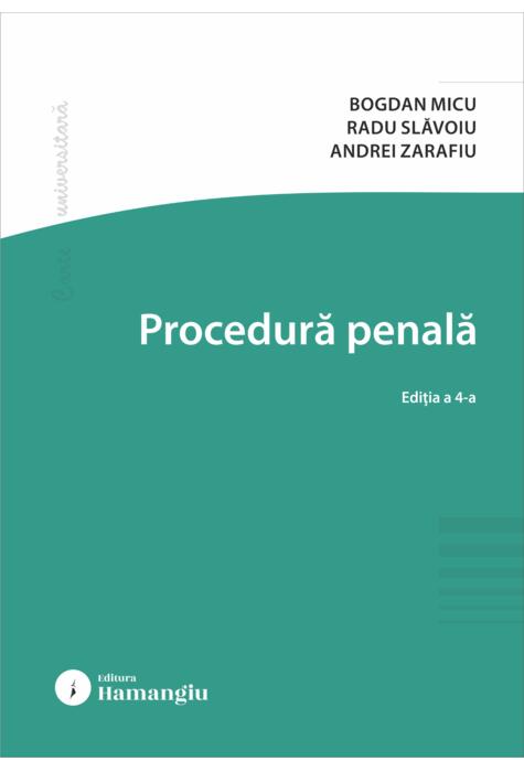 Copertă produs Procedură penală