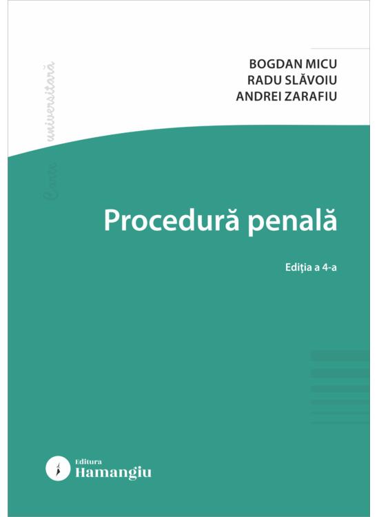 Copertă produs Procedură penală - gallery big 1