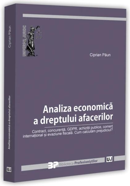 Analiza economică a dreptului afacerilor - Paperback brosat - Universul Juridic