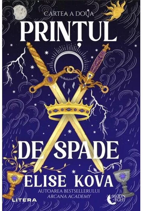 Copertă produs Arcana Academy. Prințul de spade (Vol. 2)