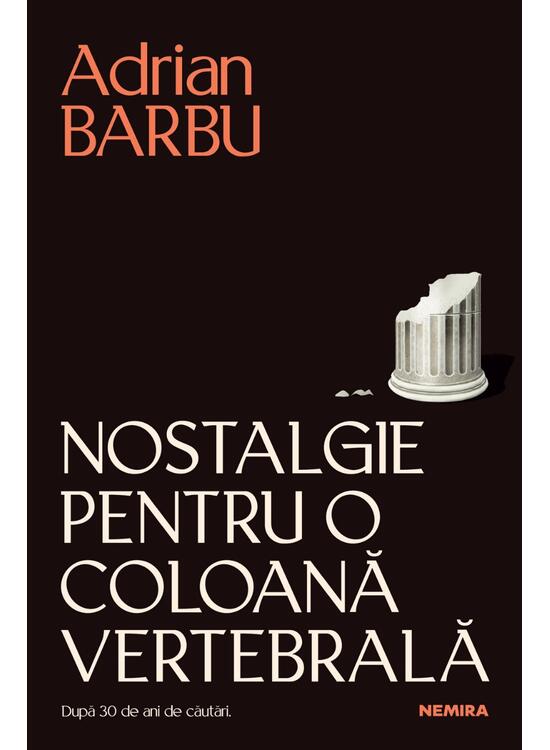 Copertă produs Nostalgie pentru o coloană vertebrală - gallery big 1