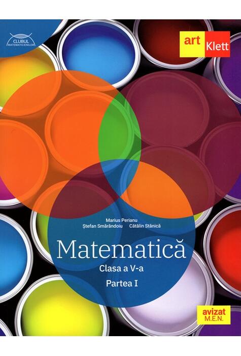 Copertă produs Matematică. Clasa a V-a. Partea 1 - Traseul albastru. Clubul Matematicienilor