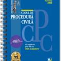 Copertă produs Codul de procedură civilă Septembrie 2026. Ediție spiralată, tipărită pe h&acirc;rtie albă - gallery small 