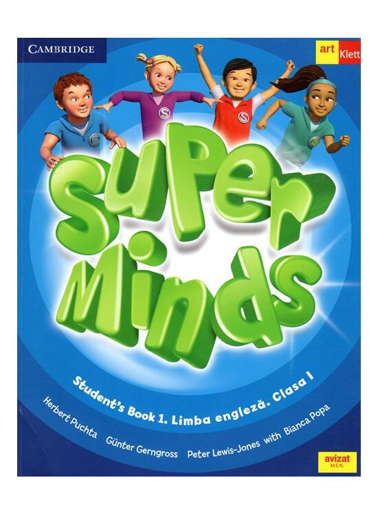 Copertă produs Super Minds. Student's Book 1. Limba Engleză. Clasa I (Cambridge) + 2 CD - gallery big 1
