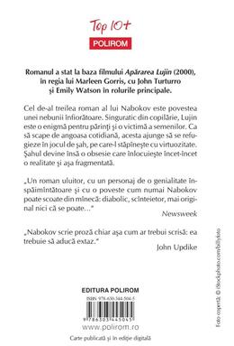 Copertă produs Apărarea Lujin (Top 10+)