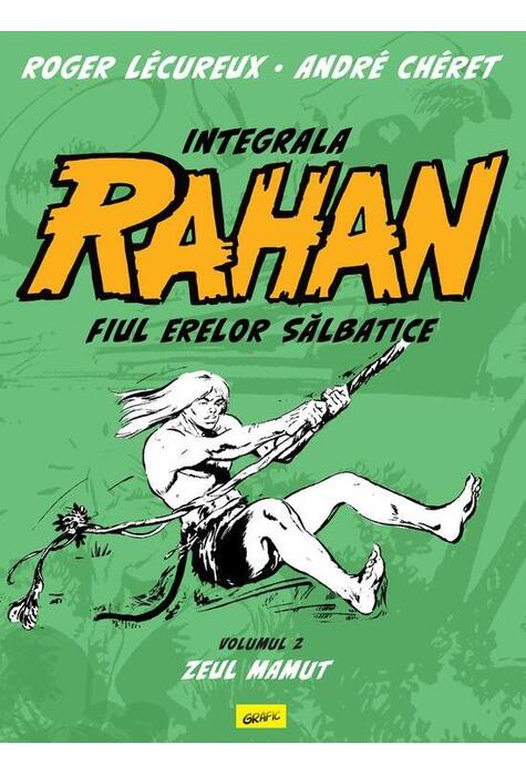 Copertă produs Integrala Rahan. Zeul mamut (Vol. 2)