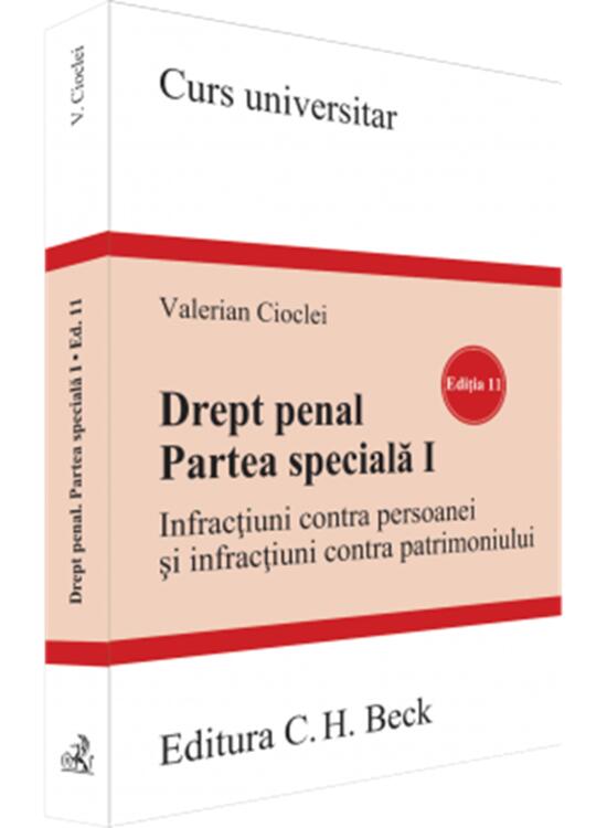 Copertă produs Drept penal. Partea specială I. Ediția 11 - gallery big 1
