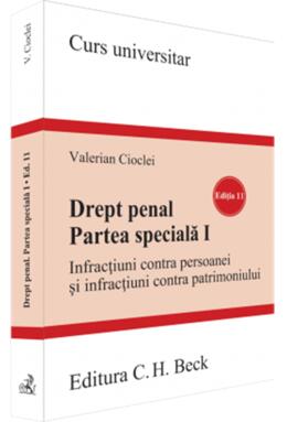 Copertă produs Drept penal. Partea specială I. Ediția 11