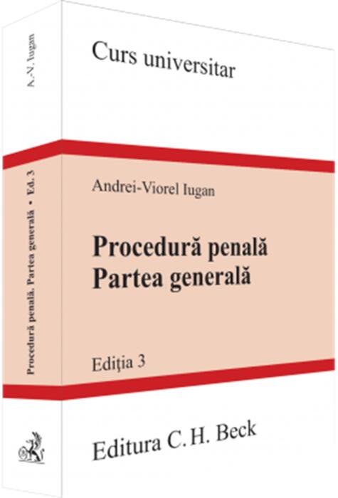 Copertă produs Procedură penală. Partea generală. Ediția 3