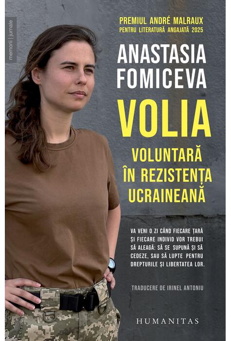 Copertă produs Volia. Voluntară &icirc;n rezistența ucraineană