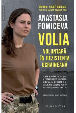Copertă produs Volia. Voluntară &icirc;n rezistența ucraineană