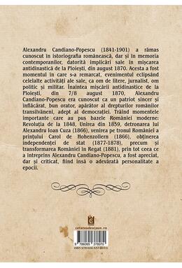 Copertă produs Alexandru Candiano-Popescu (1841-1901). Viața și activitatea
