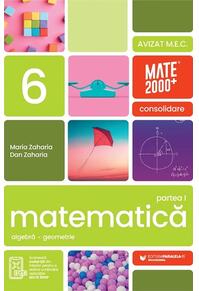 Copertă produs Matematică. Aritmetică, algebră, geometrie. Clasa a VI-a. Consolidare. Partea a I-a (2026-2027)
