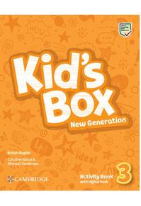 Copertă produs Kid's Box New Generation Level 3 Activity Book with Digital Pack British English