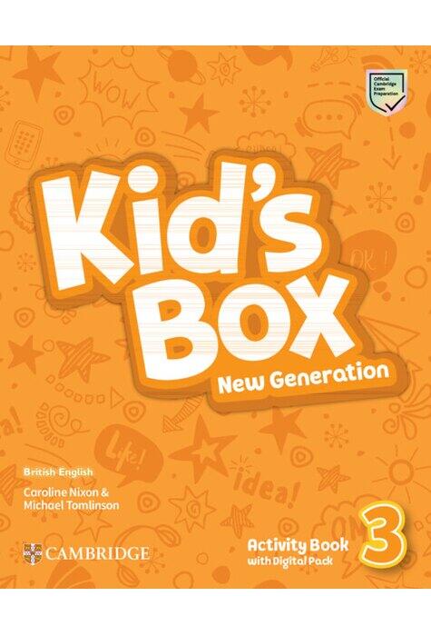 Copertă produs Kid's Box New Generation Level 3 Activity Book with Digital Pack British English