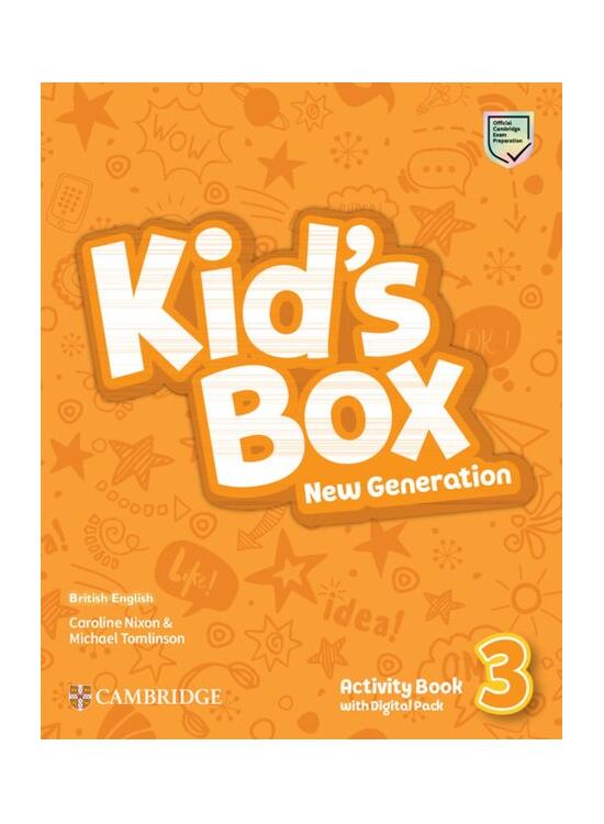 Copertă produs Kid's Box New Generation Level 3 Activity Book with Digital Pack British English - gallery big 1