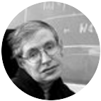 Fotografie autor Stephen Hawking