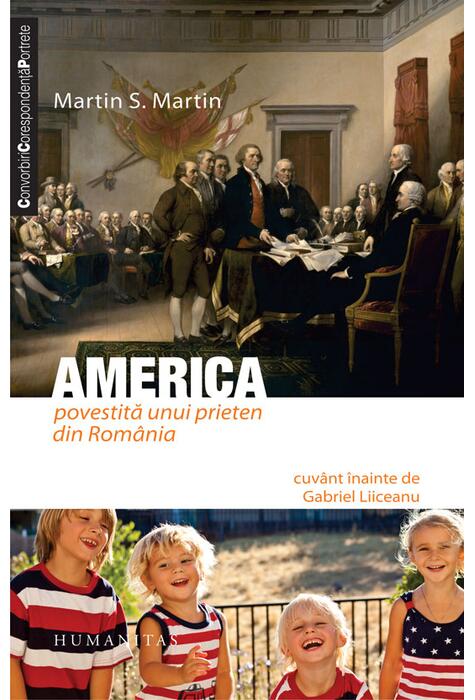 Copertă produs America povestită unui prieten din România
