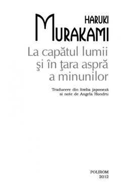 Copertă produs La capătul lumii şi &icirc;n ţara aspră a minunilor